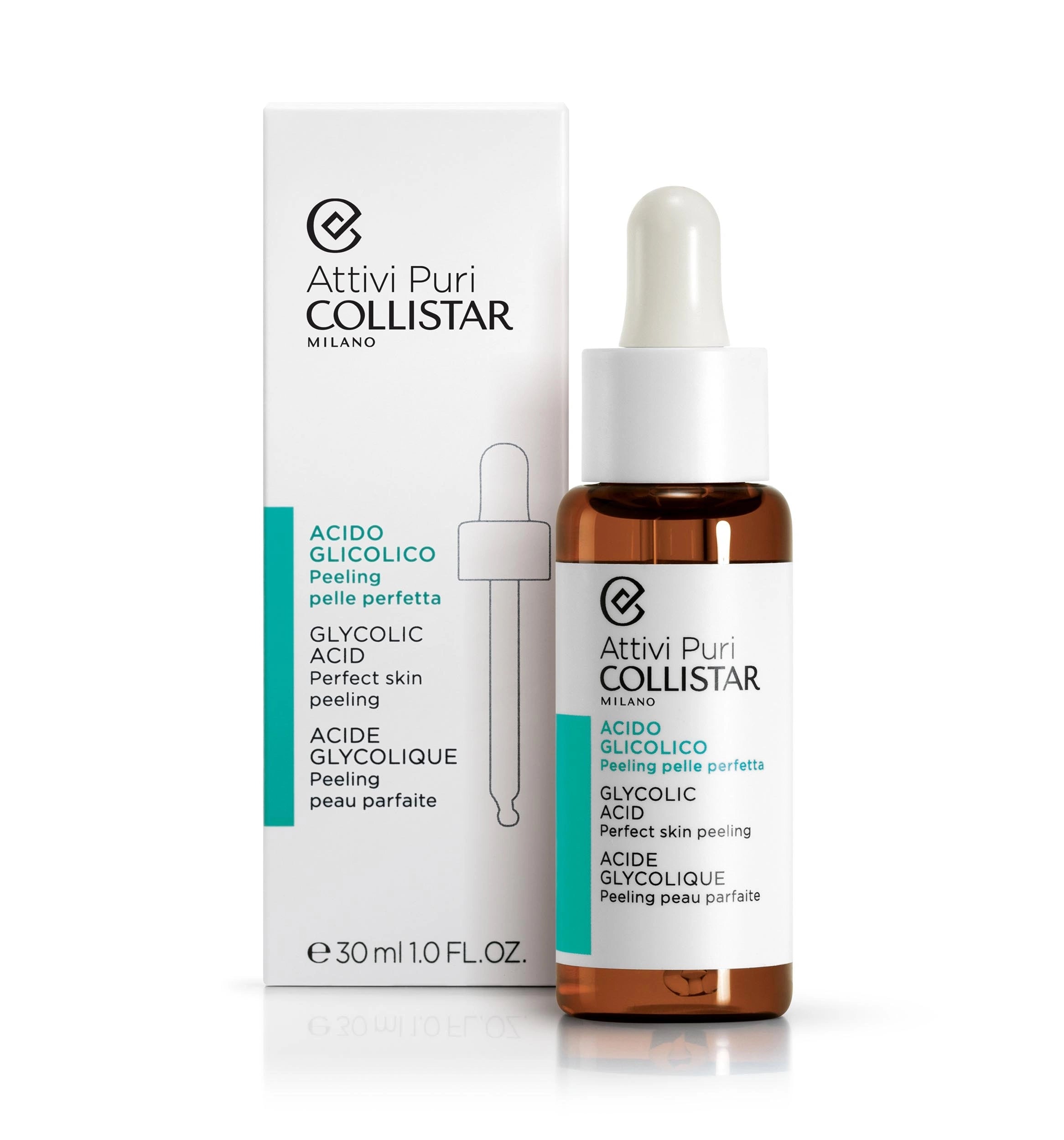 Attivi Puri Acido Glicolico Gocce Peeling pelle Perfetta 30 ML_COL21813_Collistar-2