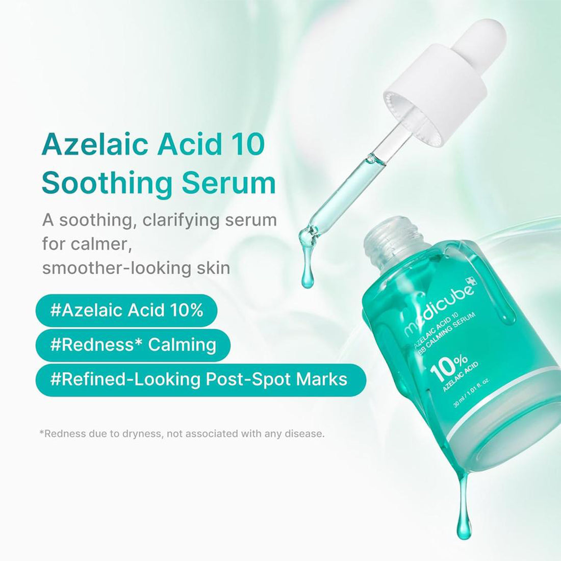 Azelaic Acid 10 BB Soothing Serum Siero Lenitivo Sebo-Regolatore per Pelle Sensibile e Impura_MED43005R00_MEDICUBE-2