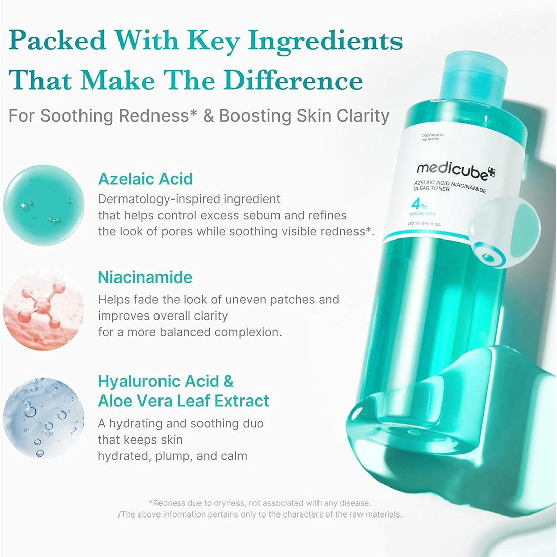 Azelaic Acid Niacinamide Clear Toner Tonico purificante all'acido azelaico e niacinamide_MED43004R00_MEDICUBE-2