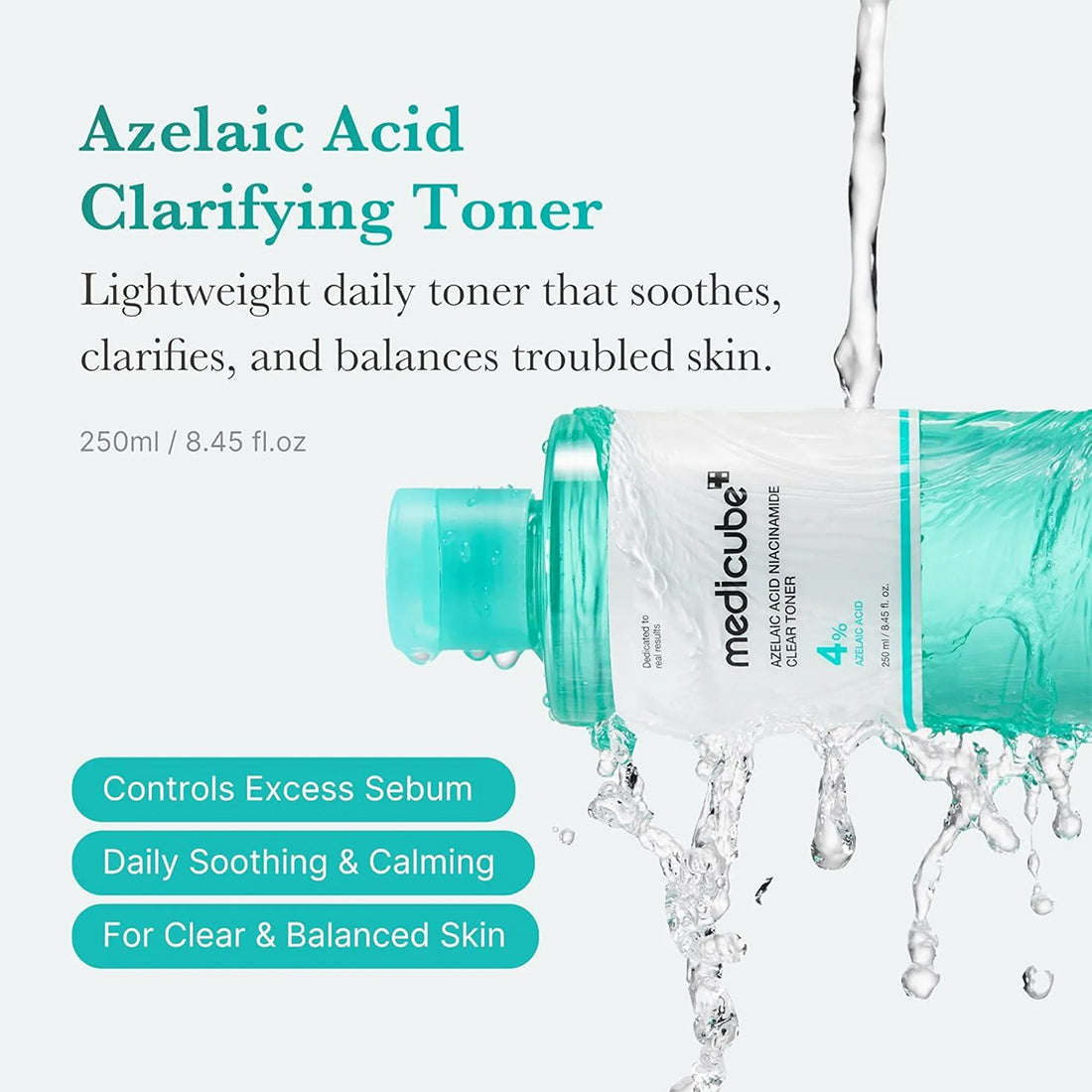 Azelaic Acid Niacinamide Clear Toner Tonico purificante all'acido azelaico e niacinamide_MED43004R00_MEDICUBE-4