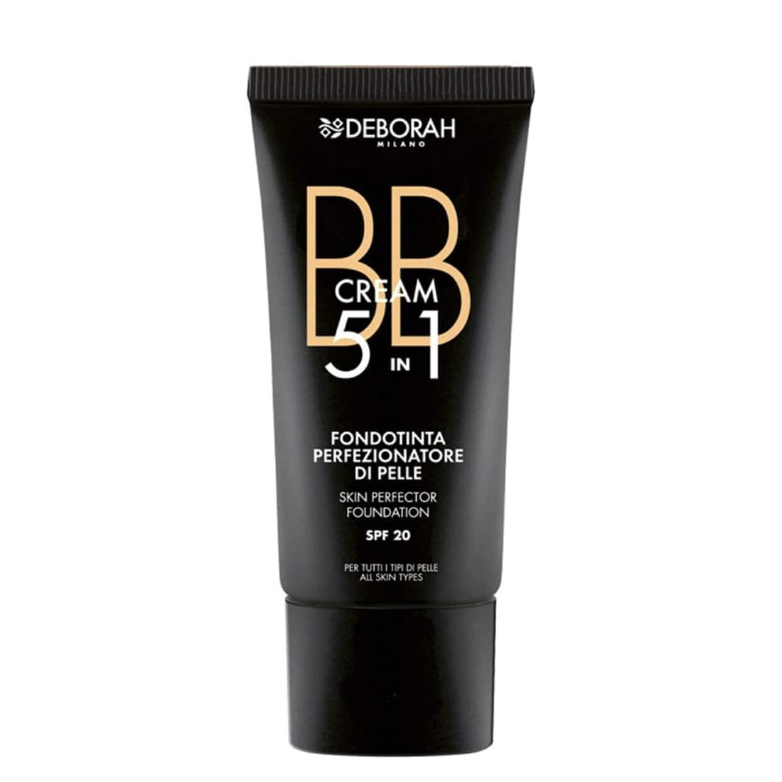 BB Cream 5in1 Fondotinta Perfezionatore di Pelle 01 Nude_DEB004023_Deborah