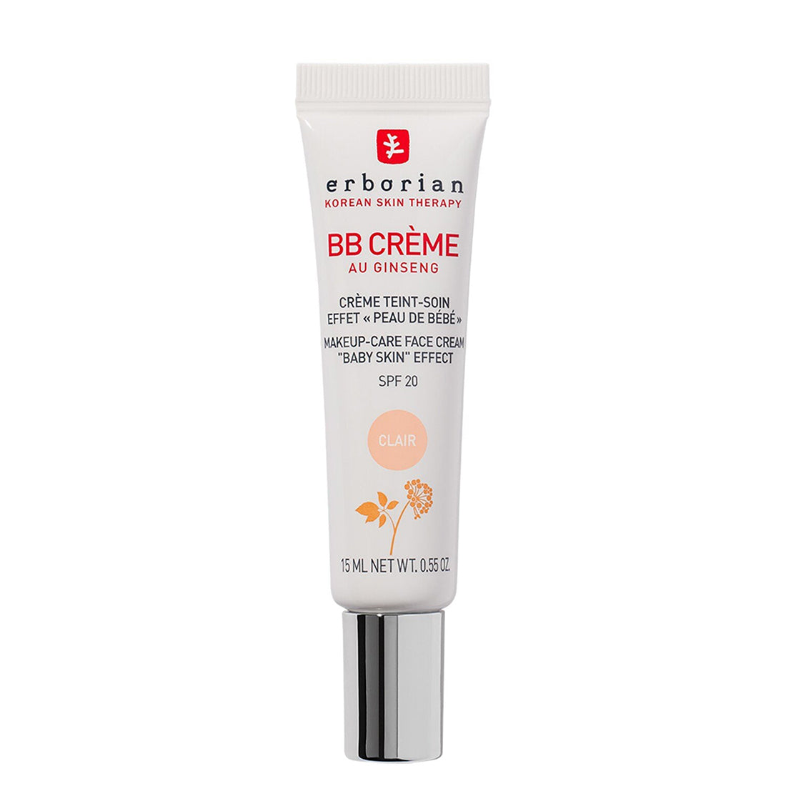 BB Cream Teint Soin Crema Colorata 5in1 Clair_ERB6AA10384_ERBORIAN