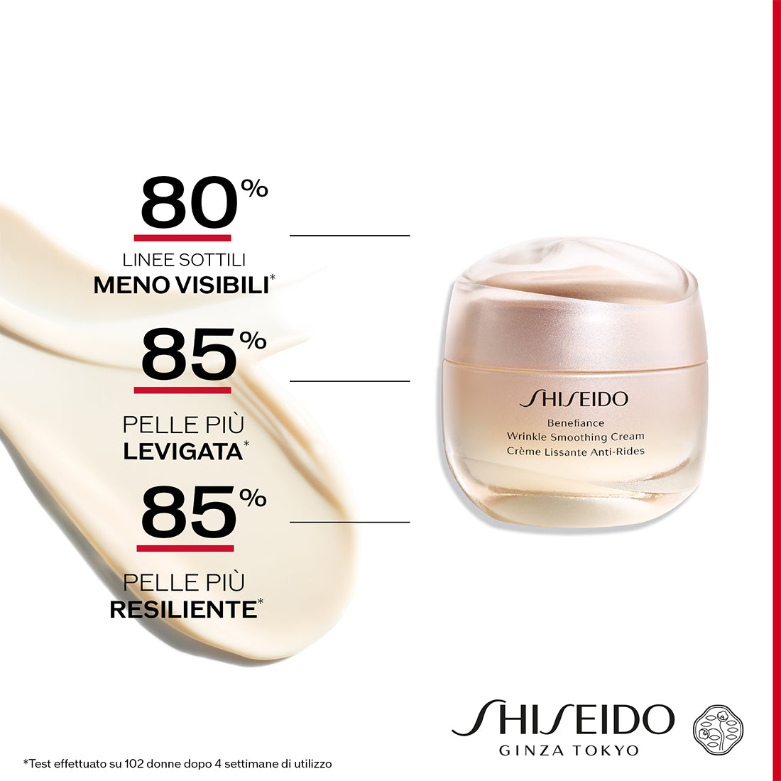 Benefiance Wrinkle Smoothing Cream  Crema Antirughe 30 ML_SHI19043_Shiseido-3