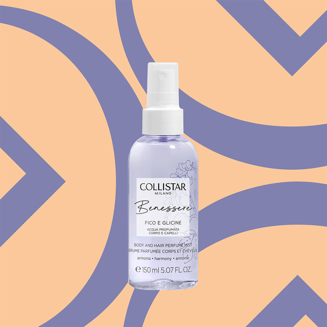 Benessere Fico e Glicine Acqua Profumata Corpo e Capelli 150 ML_COL7006386_Collistar-2