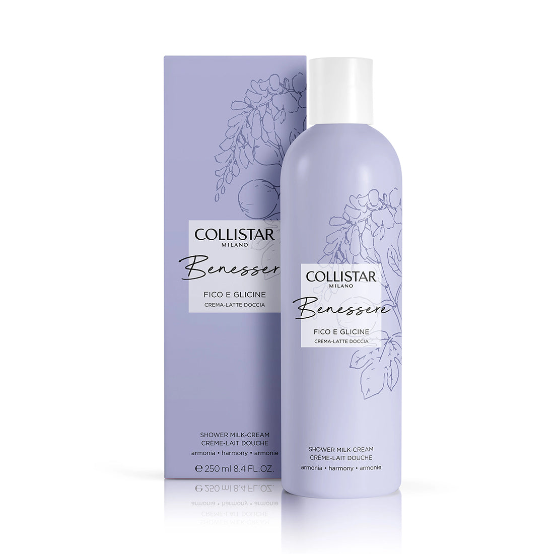 Benessere Fico e Glicine Crema Latte Doccia 250 ML_COL7003173_Collistar-2