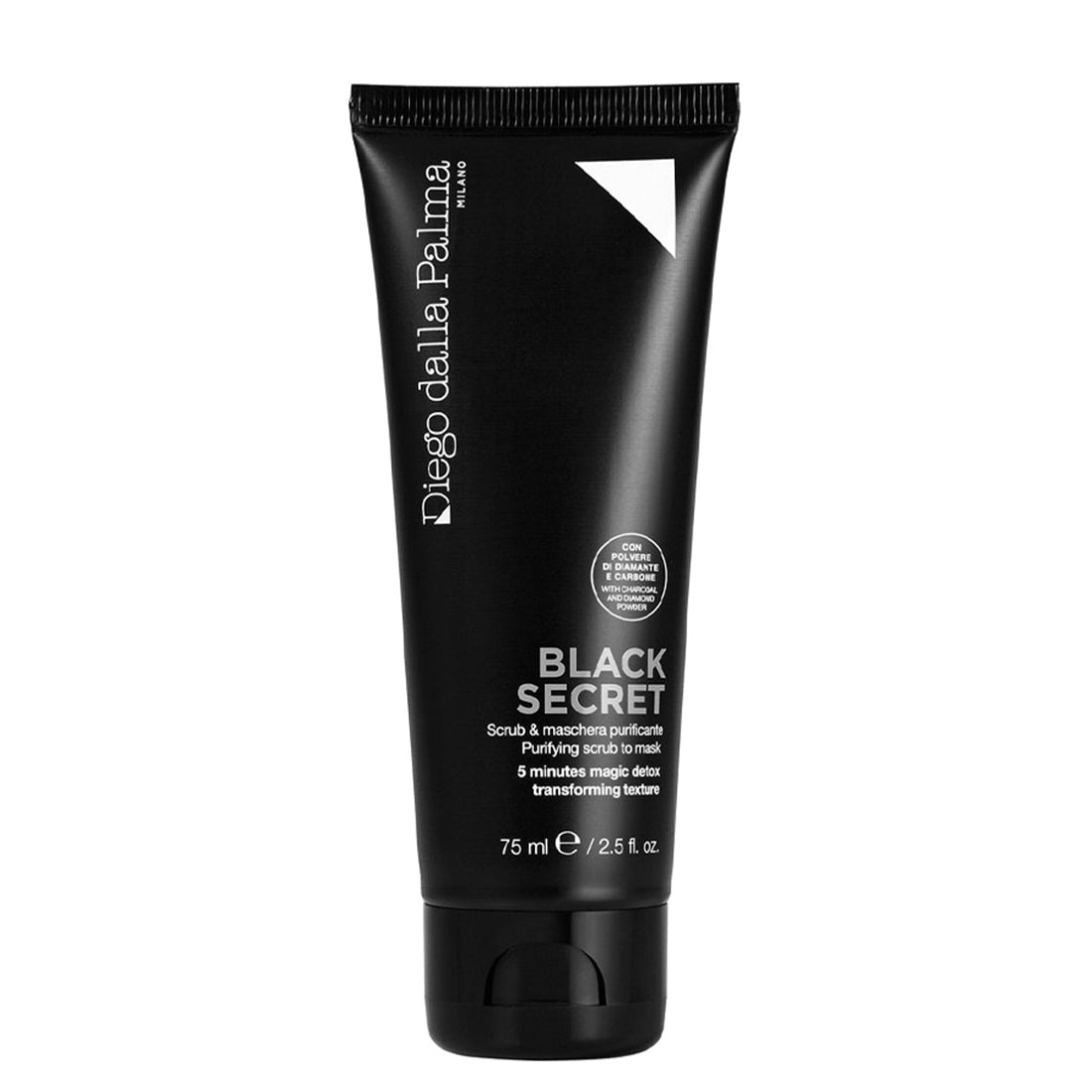 Black Secret -Scrub e Maschera Purificante 75 ML_DDP0095_Diego Dalla Palma