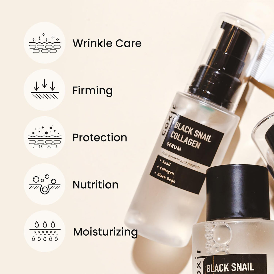 Black Snail Collagen Serum Siero Viso 50 ml_COX082619_COXIR-4