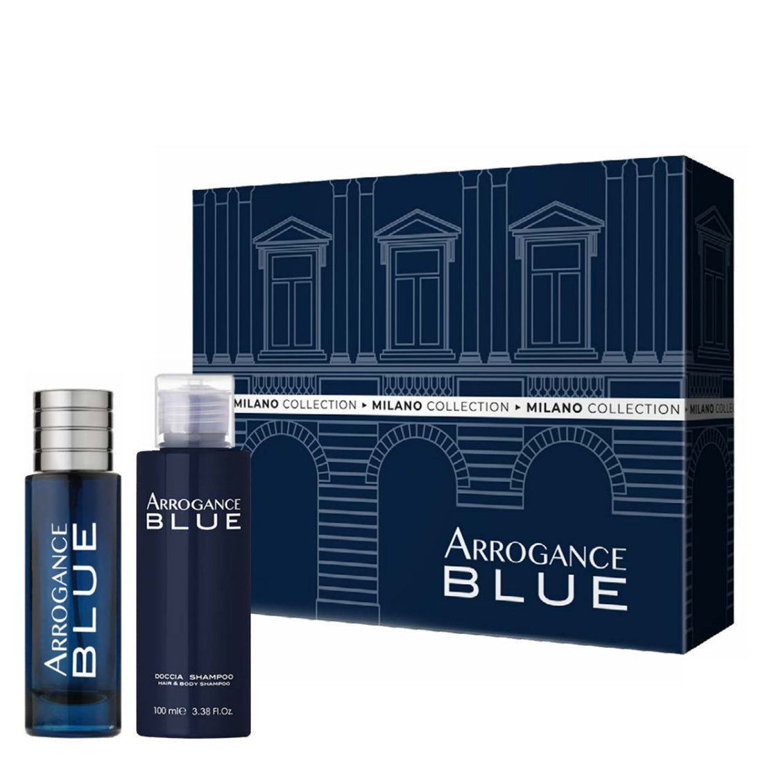 Blue Cofanetto Eau De Toilette + Bagnoschiuma_ARR107941_Arrogance