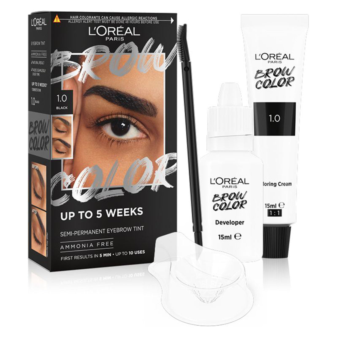 Brow Color Tinta Semipermanente Sopracciglia 1 Black_COR766800_L'Oreal-2