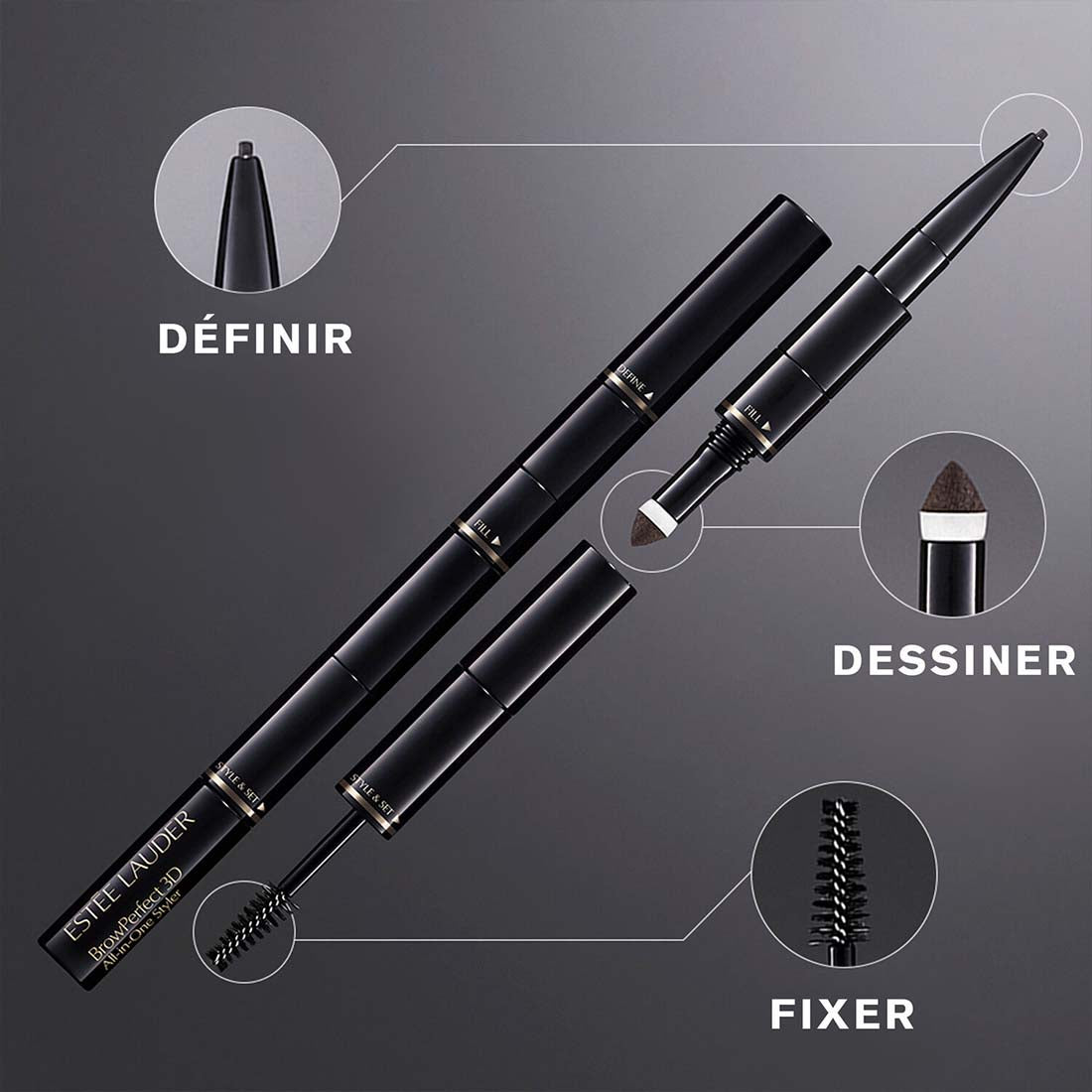Browperfect 3D All in One Styler Multi-Tasker Matita Sopracciglia Brunette_ESTGTAE08_Estee Lauder-5