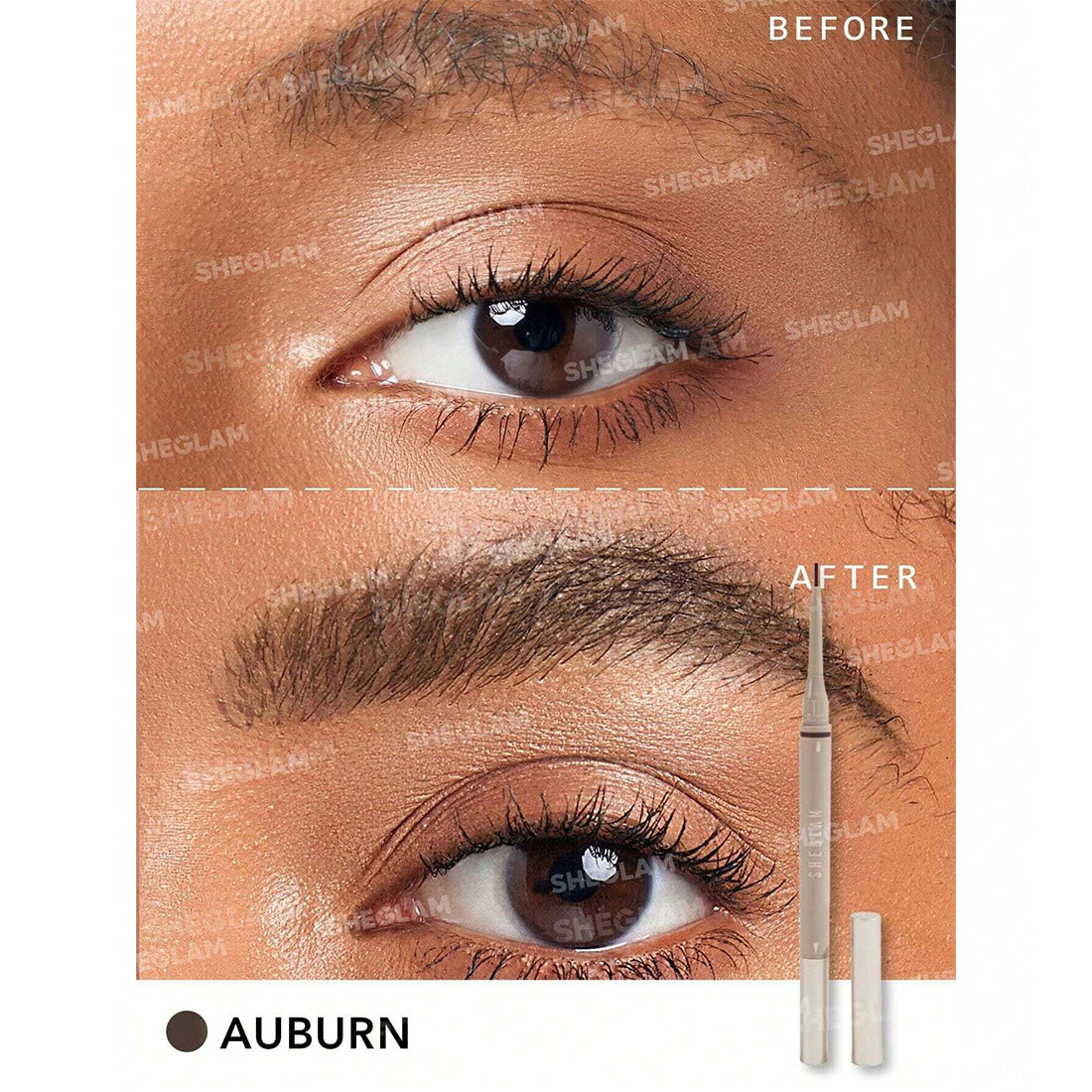 Brows On Demand 2 in 1 Brow Pencil Auburn_SHE042_Sheglam-2