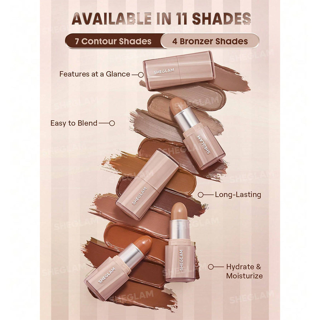 Buttery Buff Contour & Bronzer Stick_SHE7977_SHEGLAM-2