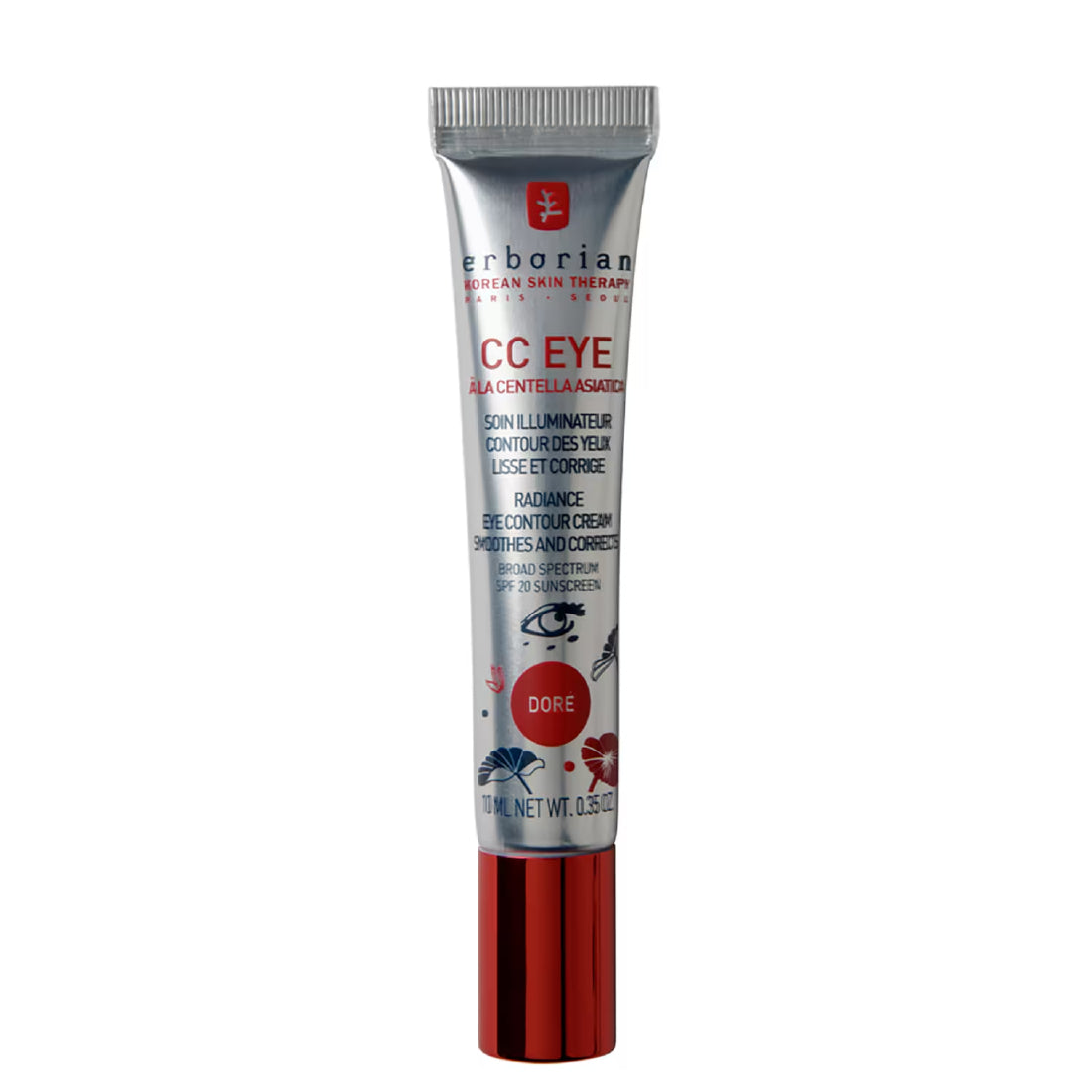 CC Eye Cream Centella Asiatica Contorno Occhi Illuminante 10 ML_ERB6AA30243_ERBORIAN