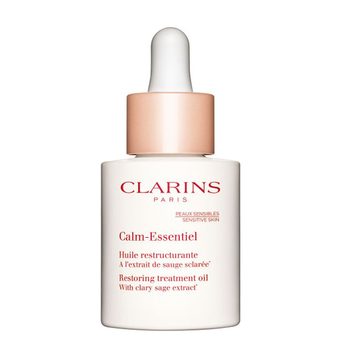 Calm Essentiel Huile Restructurante Olio Ristrutturante Viso 30 ML_CLA80073158_Clarins