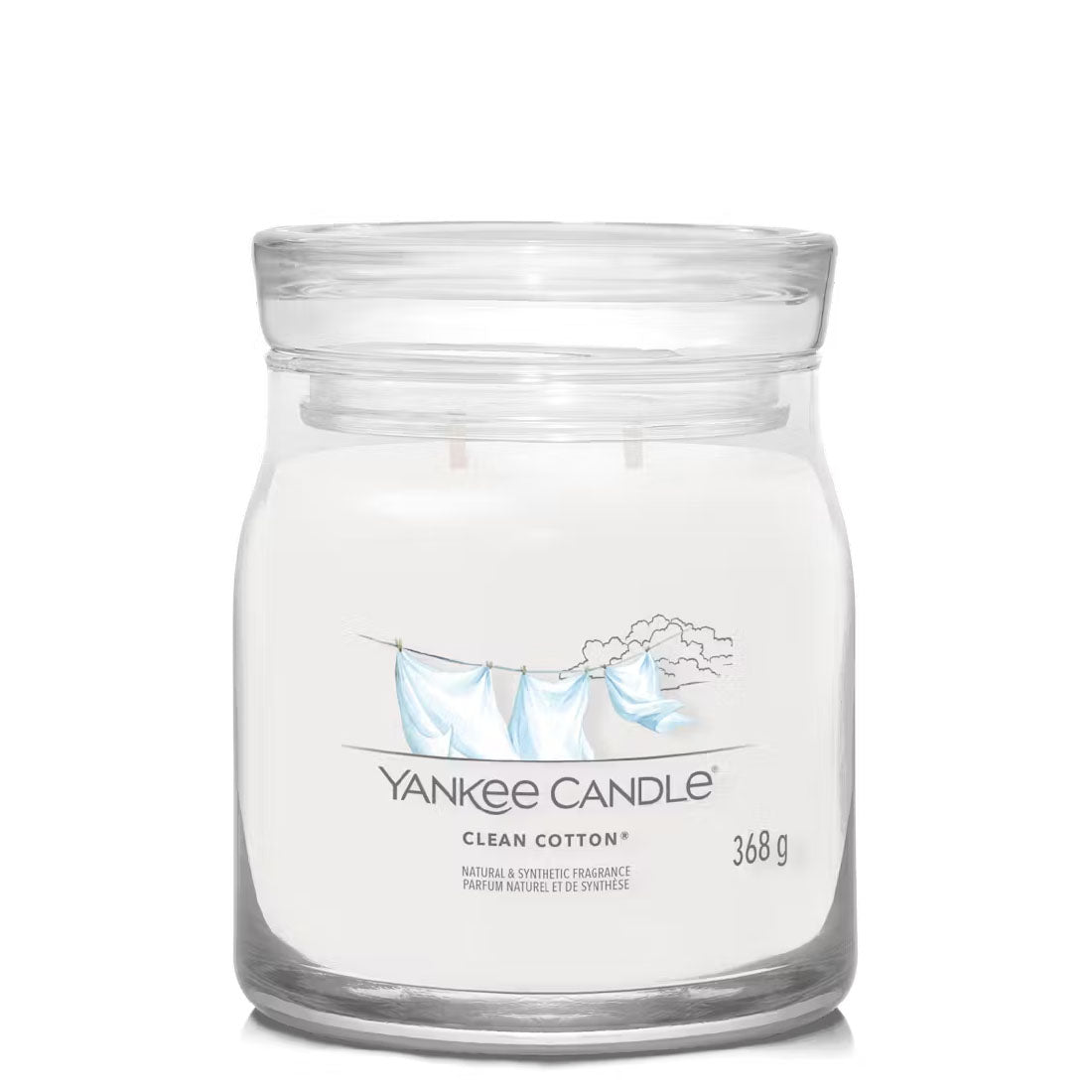 Candela Clean Cotton Media Signature 368 gr
_YAN1630645E_YANKEE CANDLE