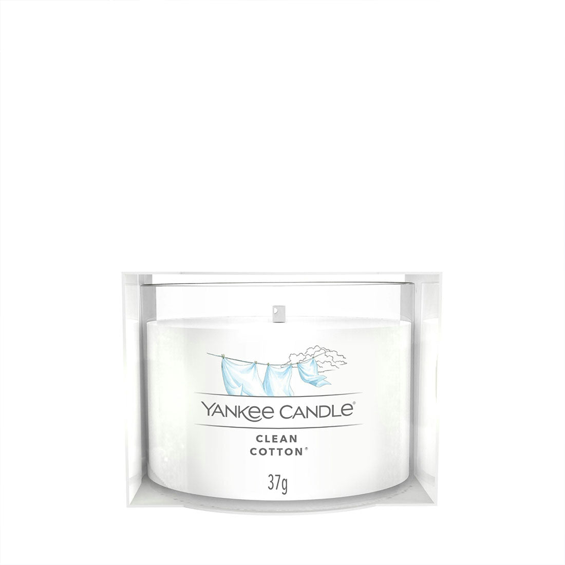 Candela Clean Cotton Piccola 37 gr_YAN1701437E_YANKEE CANDLE-3
