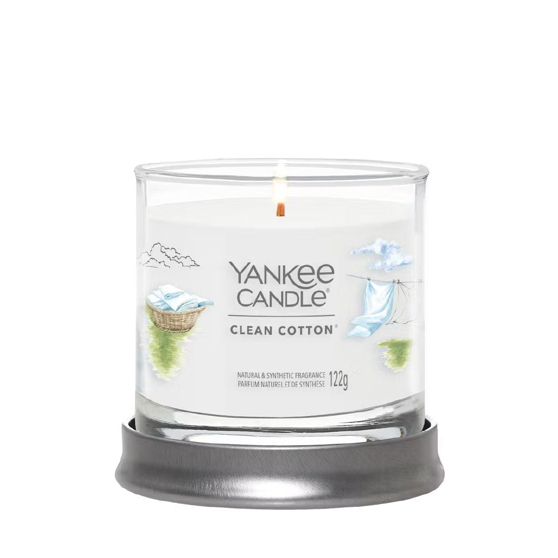 Candela Clean Cotton Trumbler Piccolo Signature 122 gr_YAN1744735E_YANKEE CANDLE-3