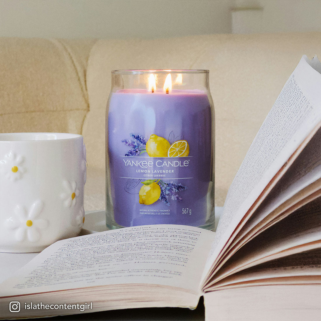 Candela Lemon Lavender Grande Signature 567 gr_YAN1629970E_YANKEE CANDLE-4
