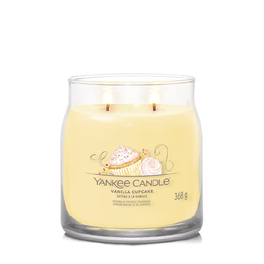 Candela Vanilla Cupcake Media Signature 368 gr_YAN1630003E_YANKEE CANDLE-5