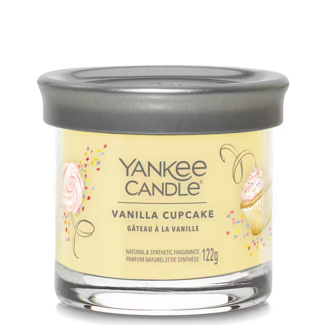 Candela Vanilla Cupcake Trumbler Piccolo 122gr_YAN2654106E_YANKEE CANDLE