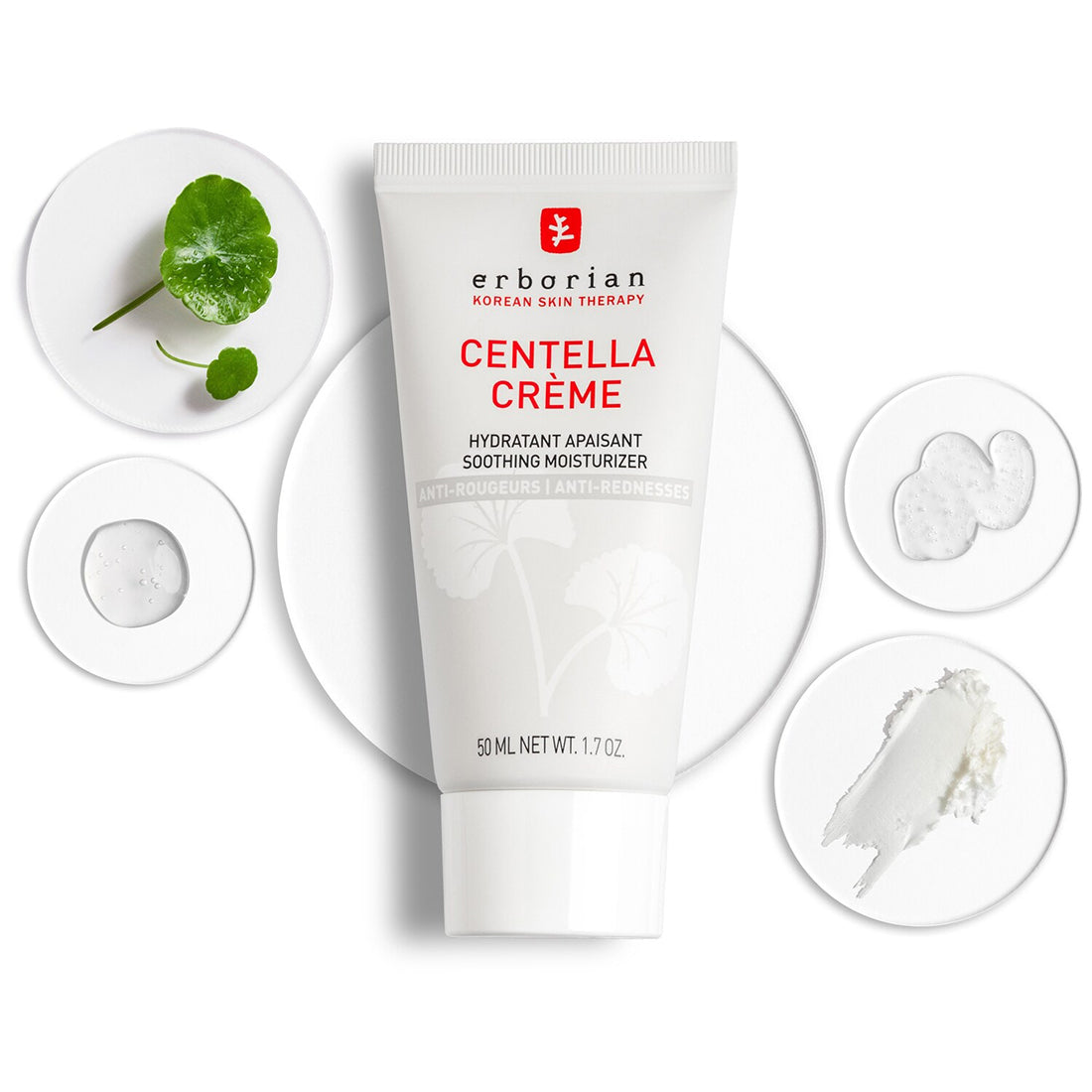 Centella Creme Hydratant Apaisant Soothing Moisturizer Crema Idratante 50 ML_ERB6AA20067_ERBORIAN-2