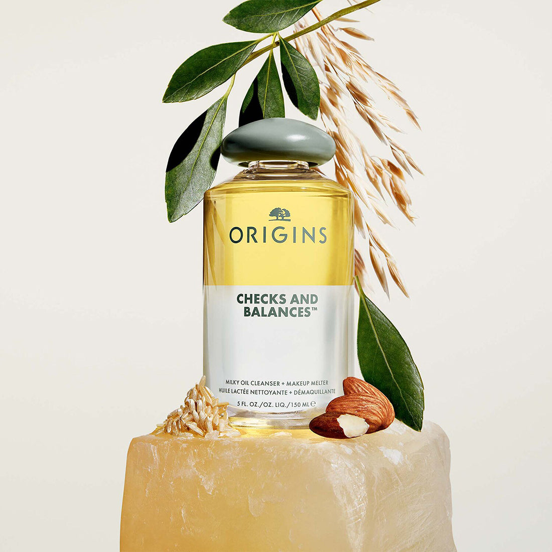 Checks and Balances Milky Oil Cleanser + Make Up Melter Olio Detergente Viso 150 ML_ORIY701_ORIGINS-3