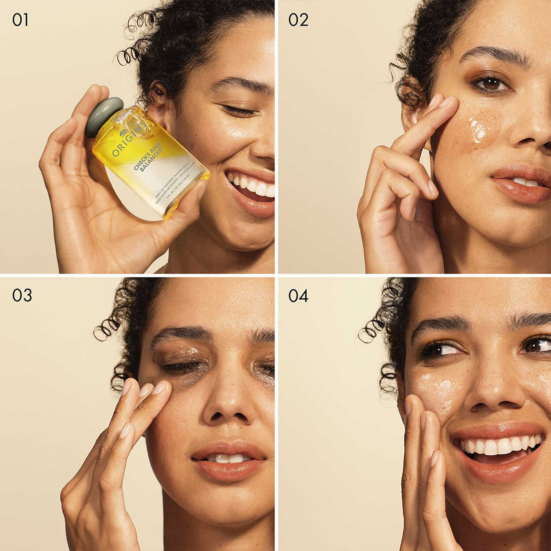 Checks and Balances Milky Oil Cleanser + Make Up Melter Olio Detergente Viso 150 ML_ORIY701_ORIGINS-4