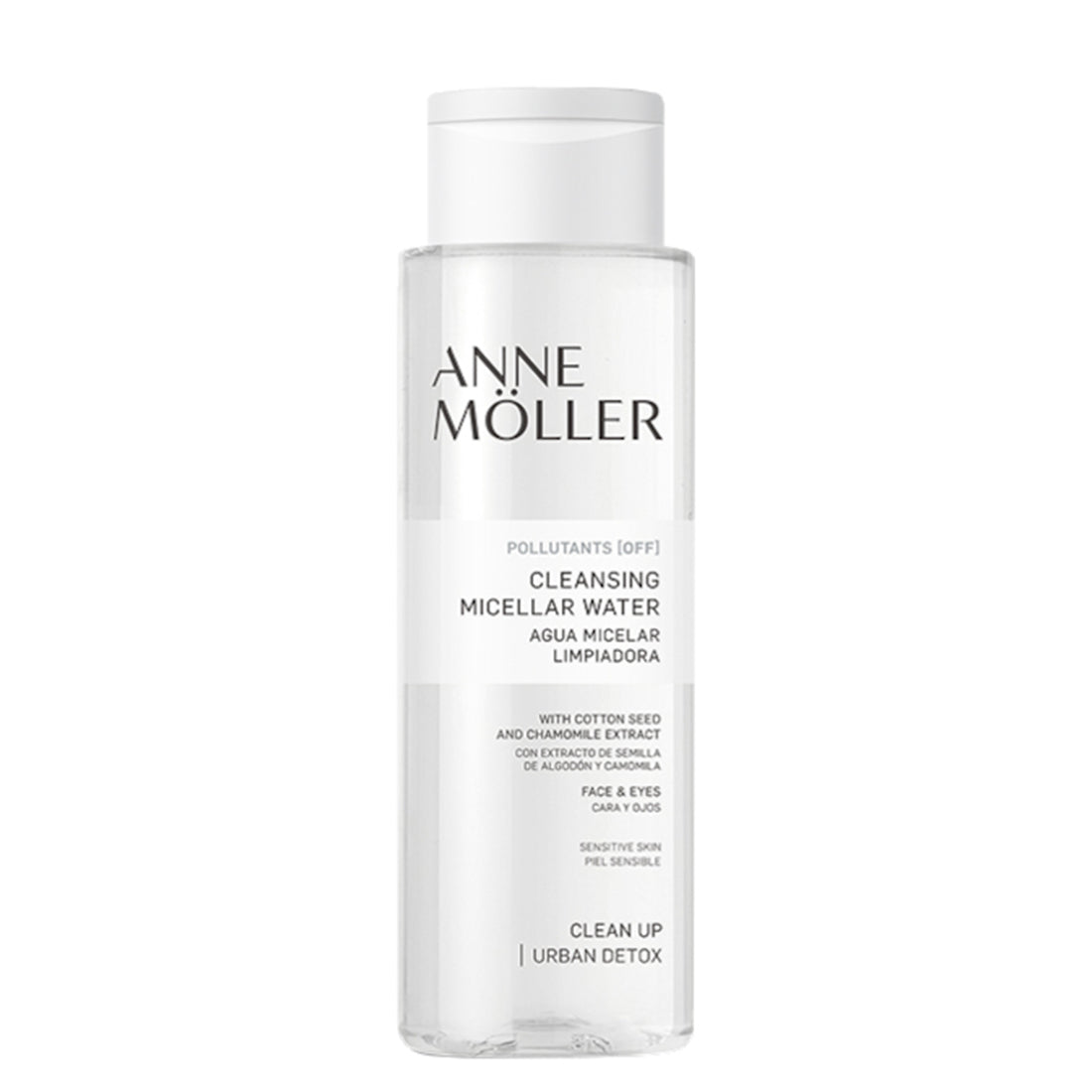 Clean Up Cleansing Micellar Water Acqua Micellare 400 ML_ANNIO6Q085_ANNE MOLLER