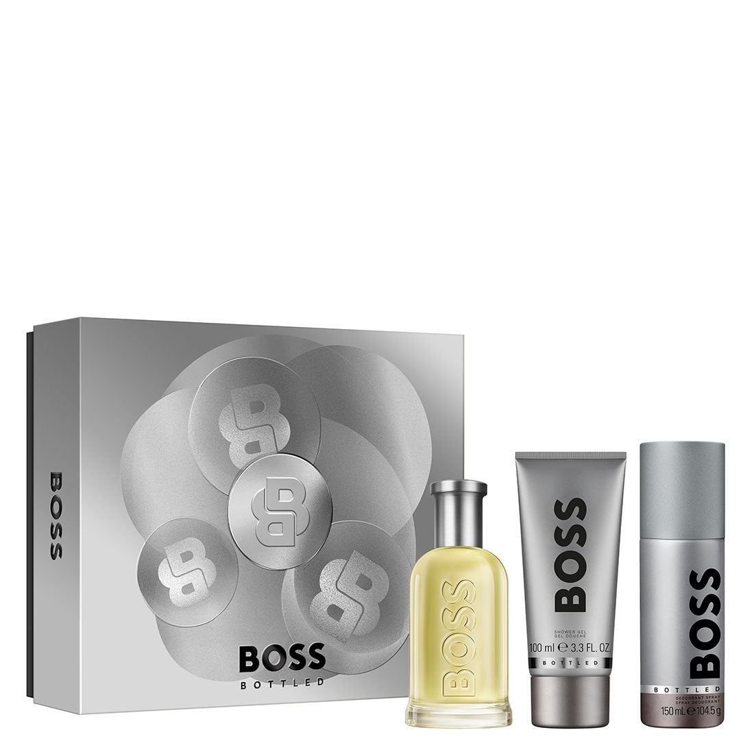 Cofanetto  BOSS Bottled Eau de Toilette 100 ml Gel Doccia e Deodorante Spray for Men_BOS99350237412_hugo Boss