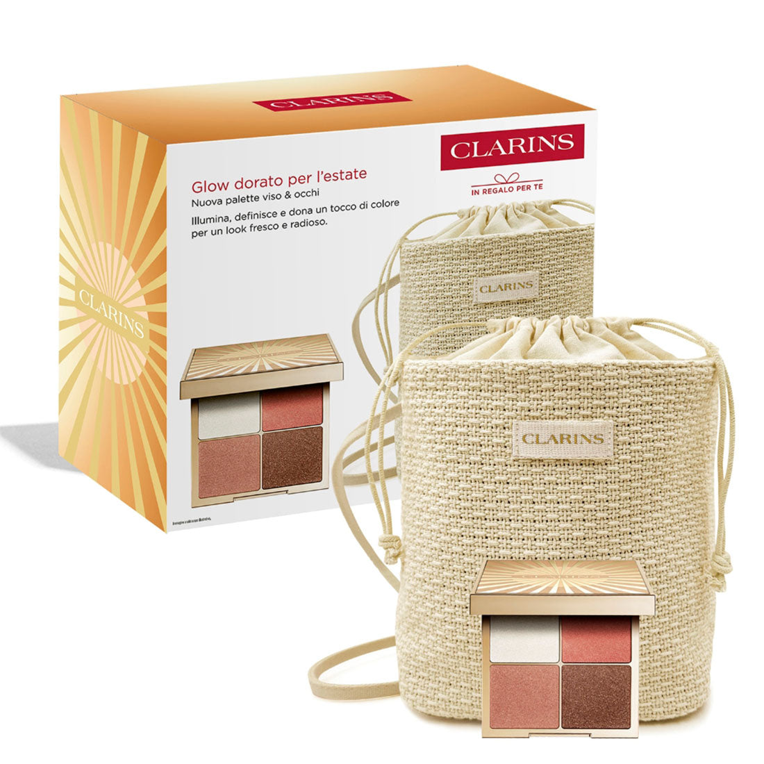 Cofanetto Glow Dorato per L'estate_CLA80125190_Clarins