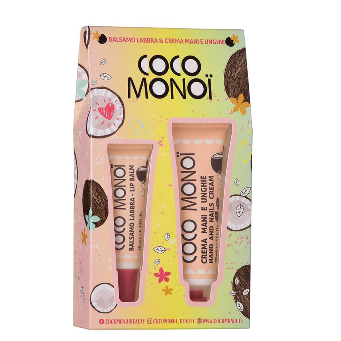 Cofanetto Lip balm + Hand Cream_COC807731_COCO MONOI