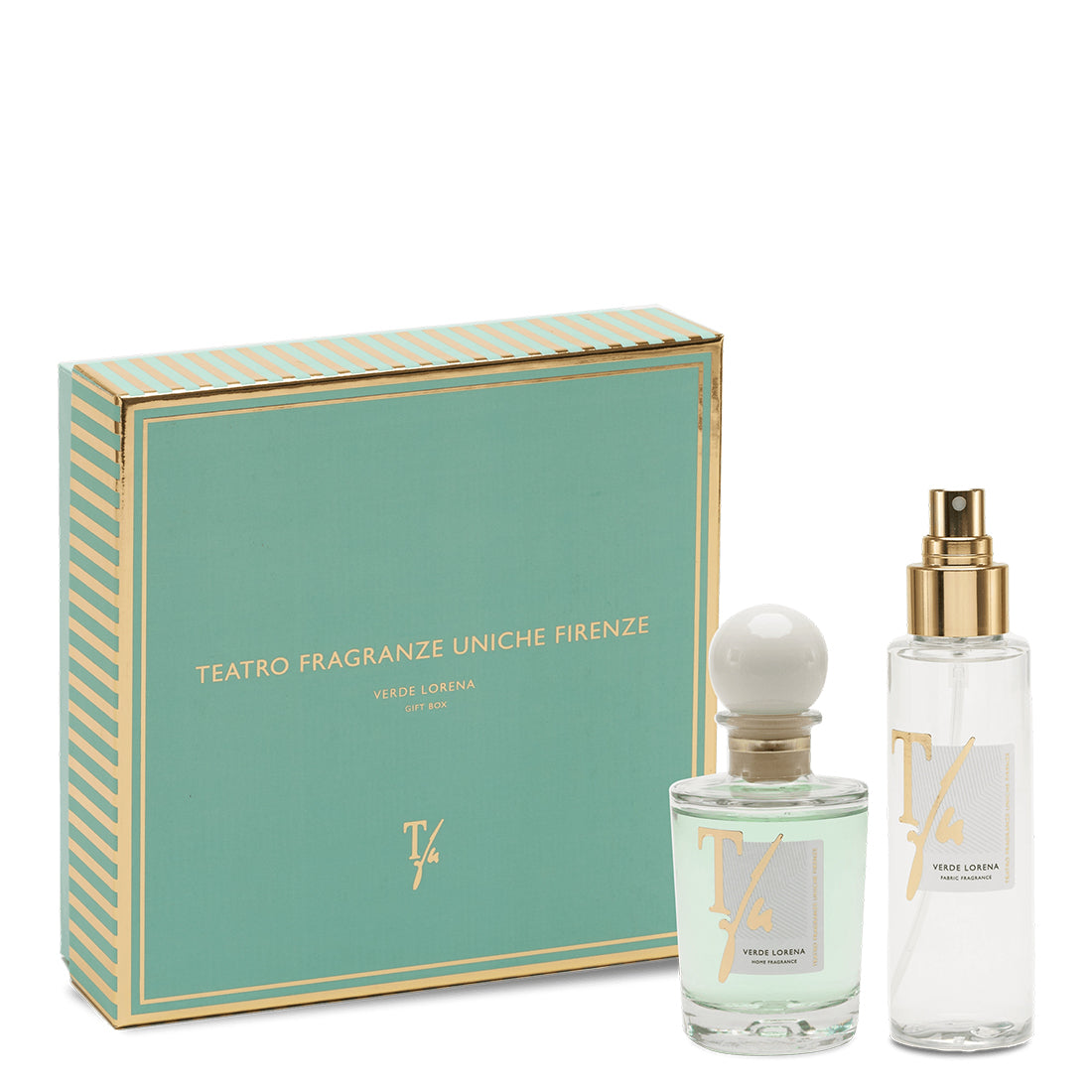 Cofanetto Lorena Verde Sticks Profumatore Ambiente 100 ml_GIBOXVLTFU23_Teatro Fragranze Uniche