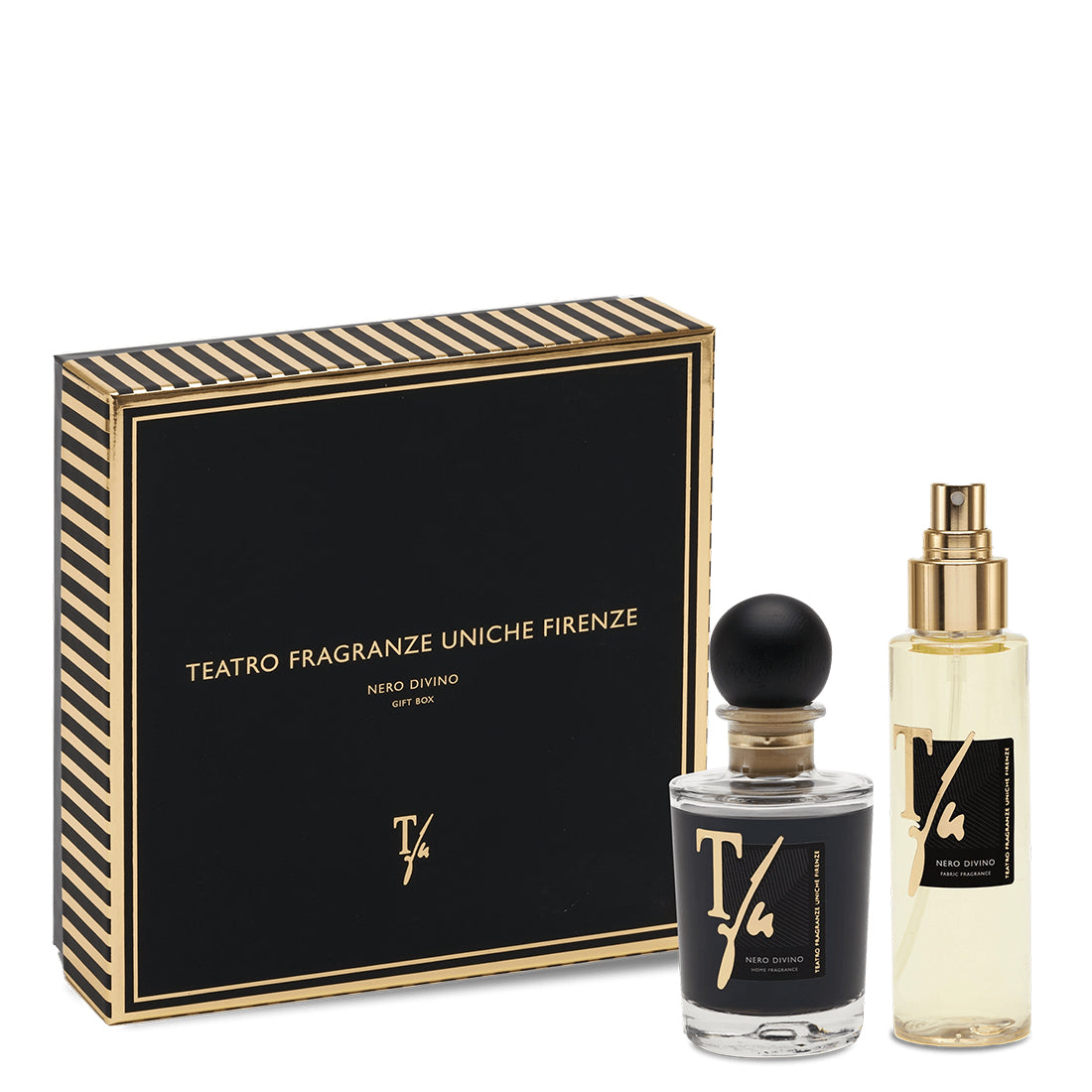 Cofanetto Nero Divino Sticks Profumatore Ambiente 100 ml_GIBOXNDTFU23_Teatro Fragranze Uniche