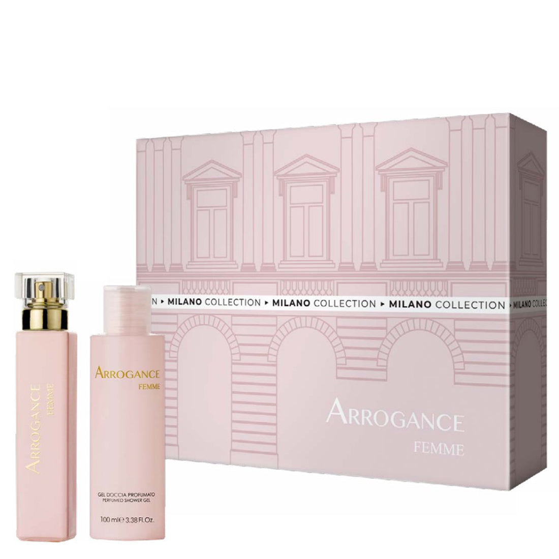 Cofanetto Pour Femme Eau De Toilette + Bagnoschiuma_ARR101941_Arrogance