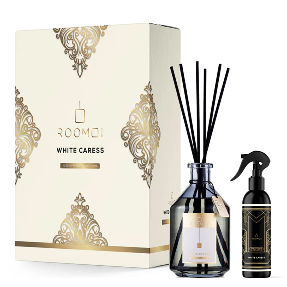 Cofanetto Reed Diffuser White Caresse_LES4202_Roomoi