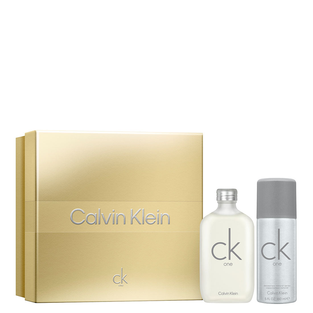 Cofanetto Regalo Calvin Klein CK One Eau de Toilette 100 ml  e Deodorante Spray_CKO99350229288_Calvin Klein