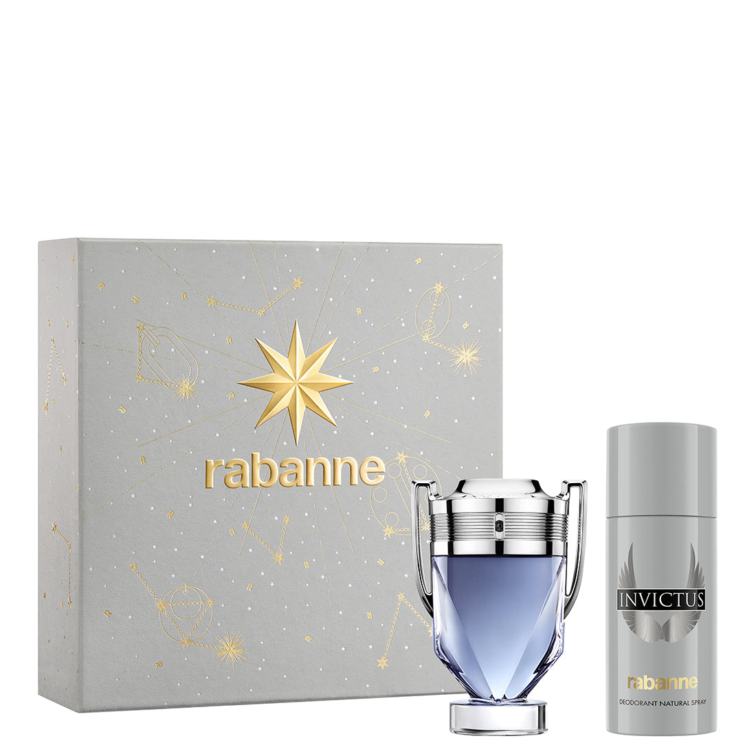 Cofanetto Regalo Invictus Eau de Toilette 100ML + Deodorant Spray 150ML_PAC65223526_Rabanne