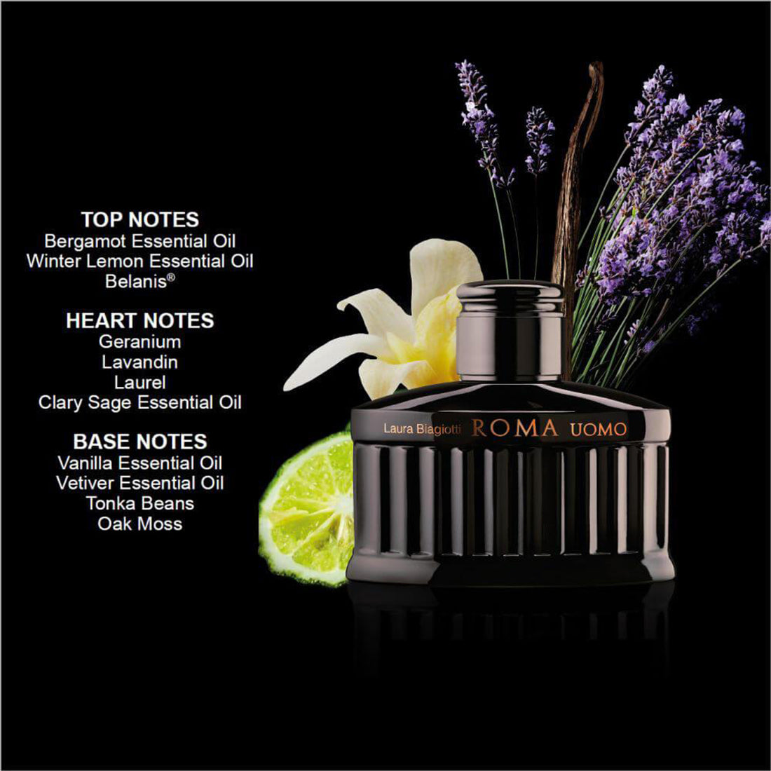 Cofanetto Roma Uomo Nero Estremo Eau De Parfum Intense_ROM11AB400_Laura Biagiotti-4