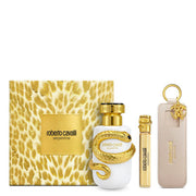 Cofanetto Serpentine parfum con Portachiavi_RC25556G_Roberto Cavalli