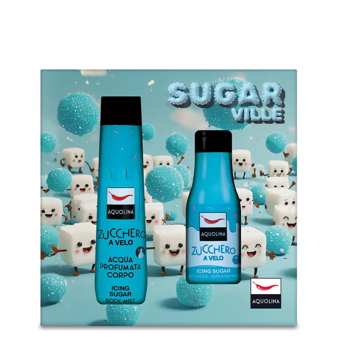 Cofanetto Sugar Ville + Bagno doccia Zucchero A Velo_AQU9992492656_Aquolina