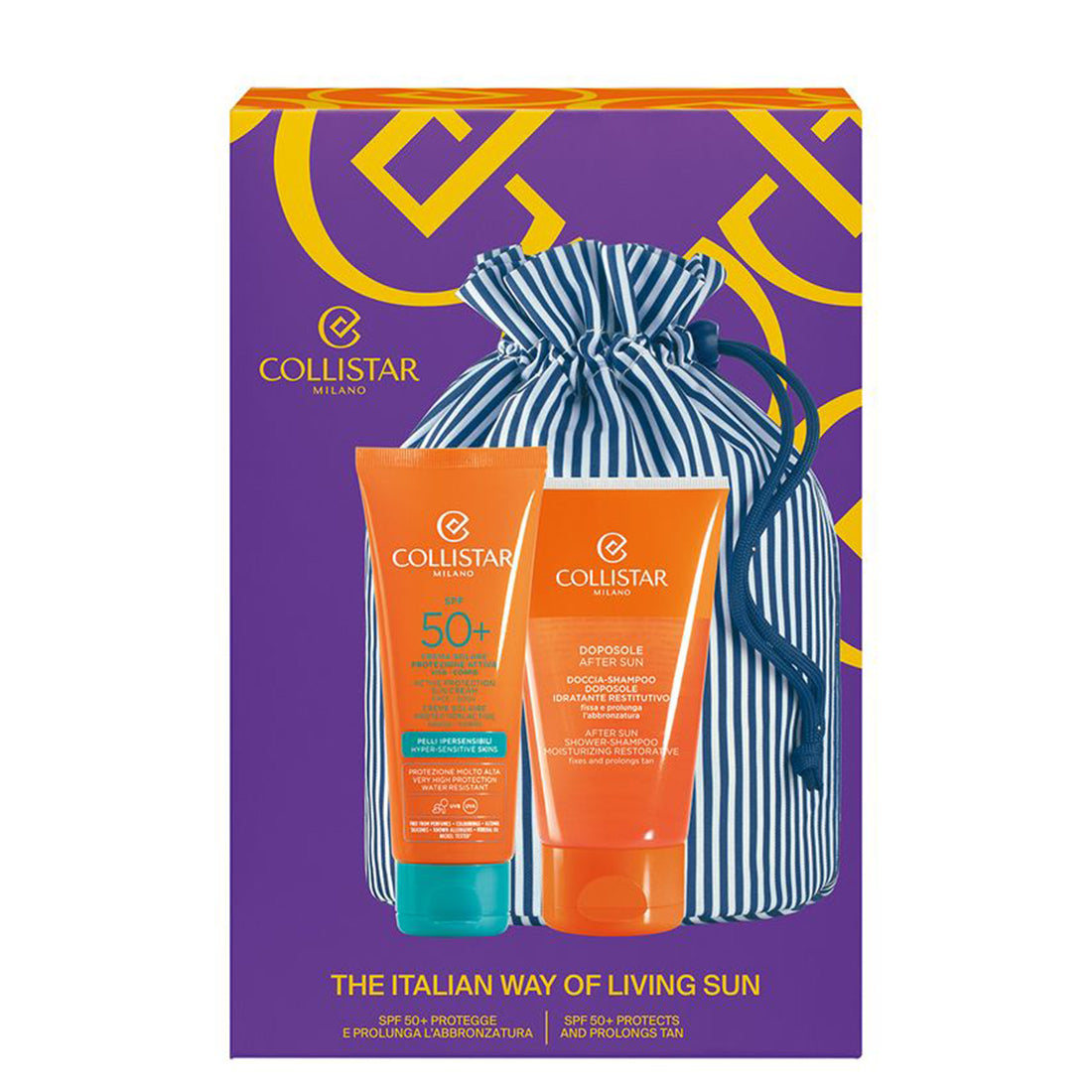 Cofanetto The Italian Way Of Living Sun Crema Solare Protezione Attiva SPF 50+_COL7005895_Collistar-3