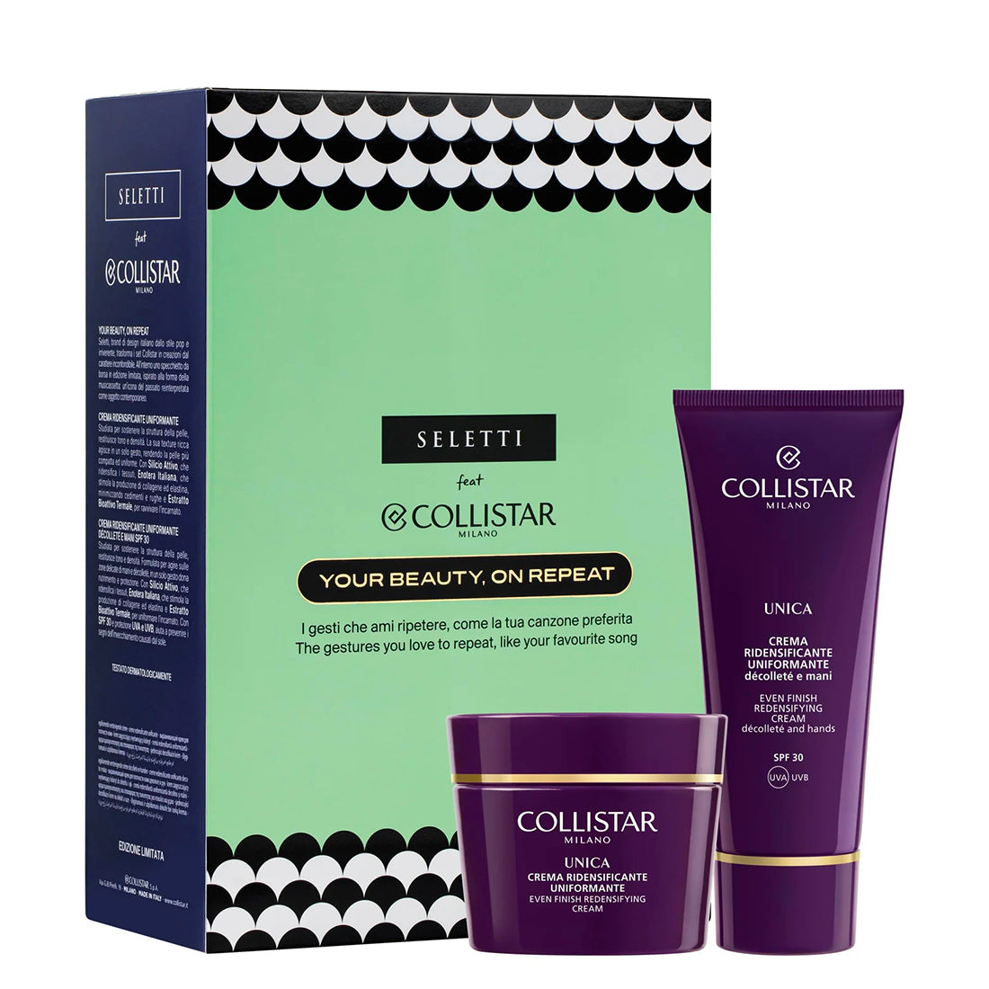 Cofanetto Unica Crema Ridensificante Uniformante_COL7010662_Collistar