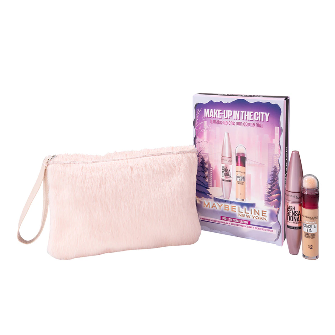 Cofanetto make up in the city Mascara Ciglia Sensazionali + Correttore Cancella età 02 nude_MAY13748_Maybelline-2
