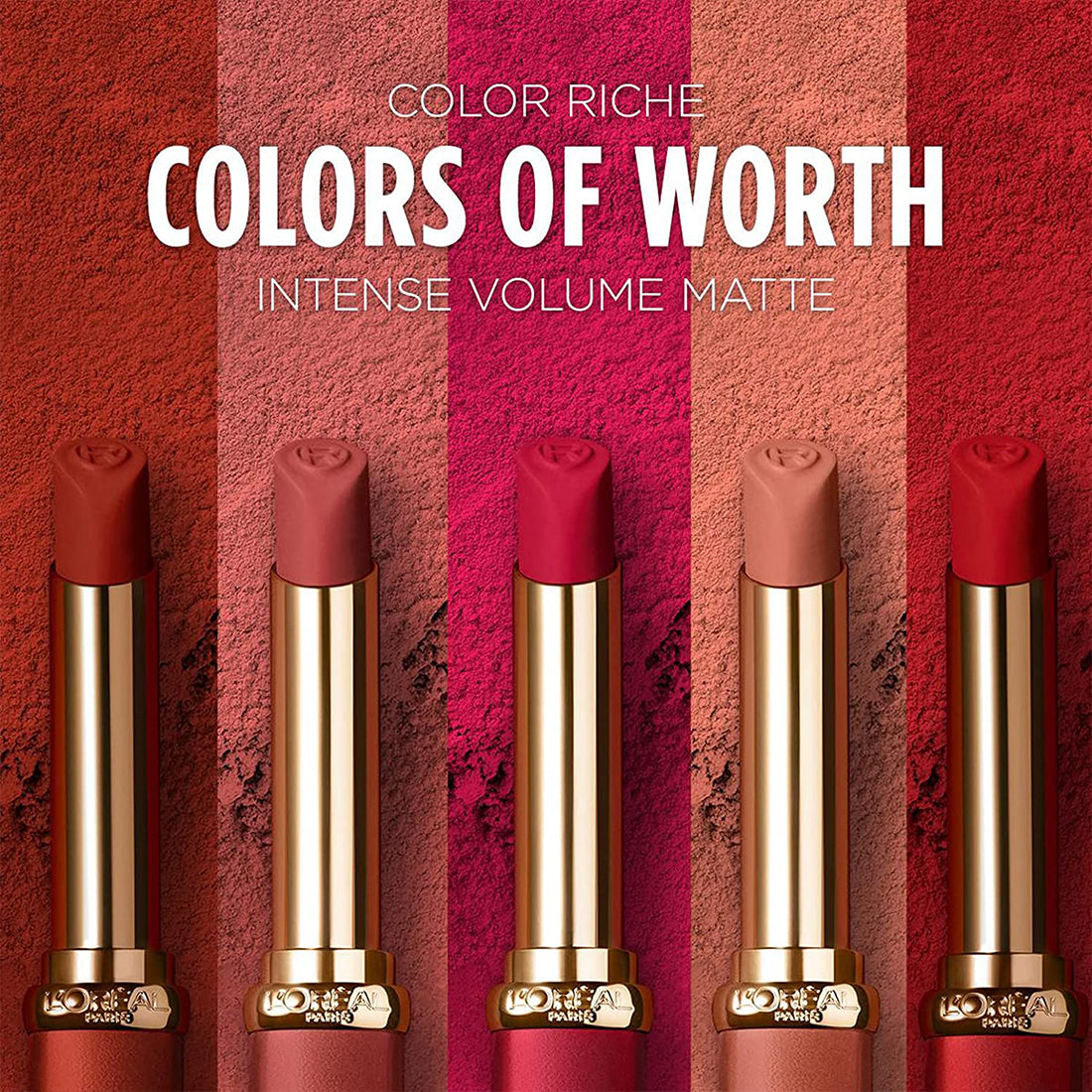 Color Riche Intense Volume Matte Rossetto Matte 200 L'orange Stand Up_COR538400_L'Oreal-5