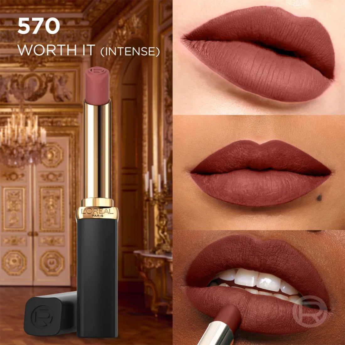 Color Riche Intense Volume Matte Rossetto Matte 570_COR663900_L'Oreal-2