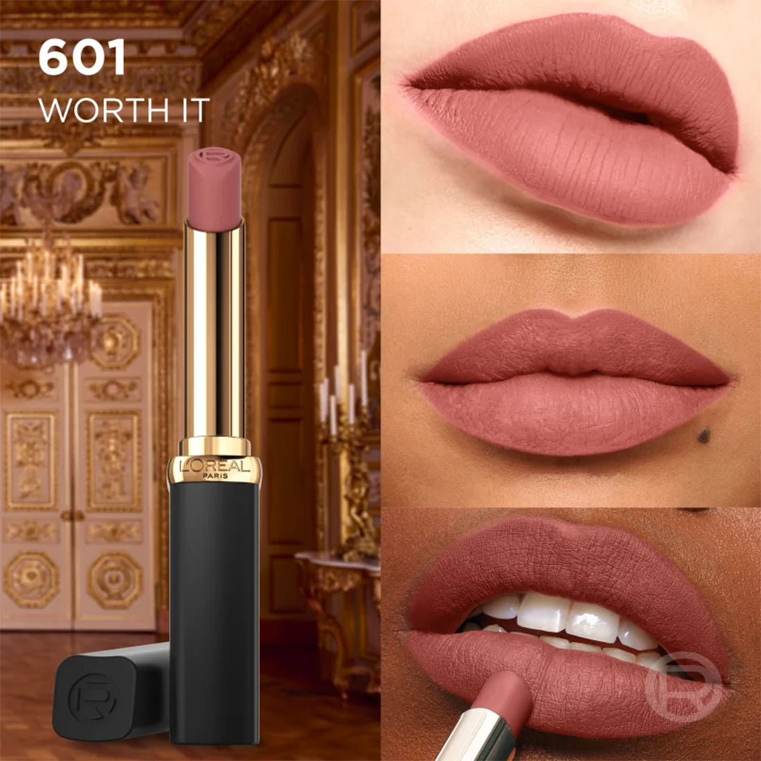 Color Riche Intense Volume Matte Rossetto Matte 601_COR664101_L'Oreal-2