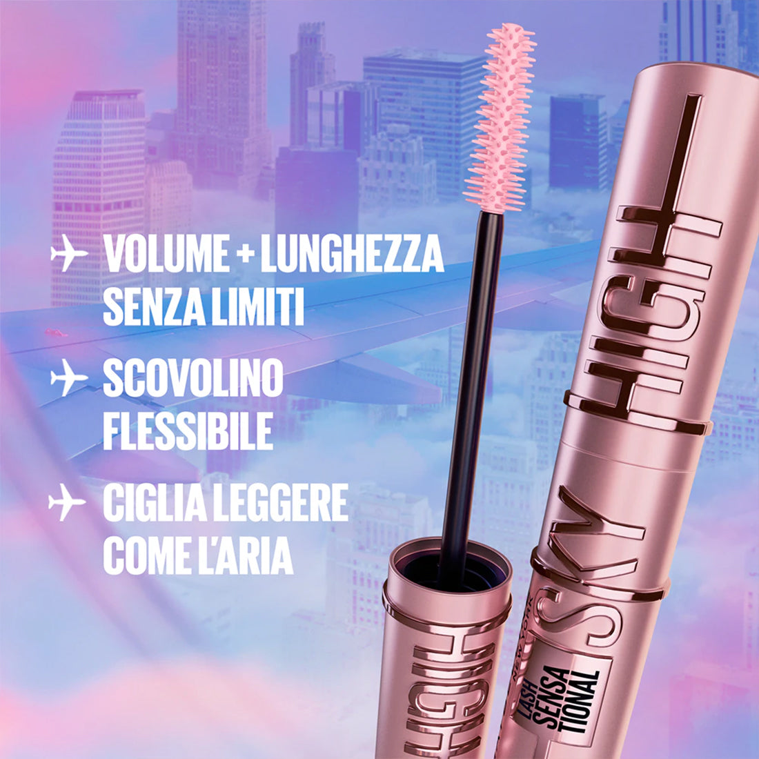 Confezione Make up in the city Mascara Sky High_MAY13742_Maybelline-5