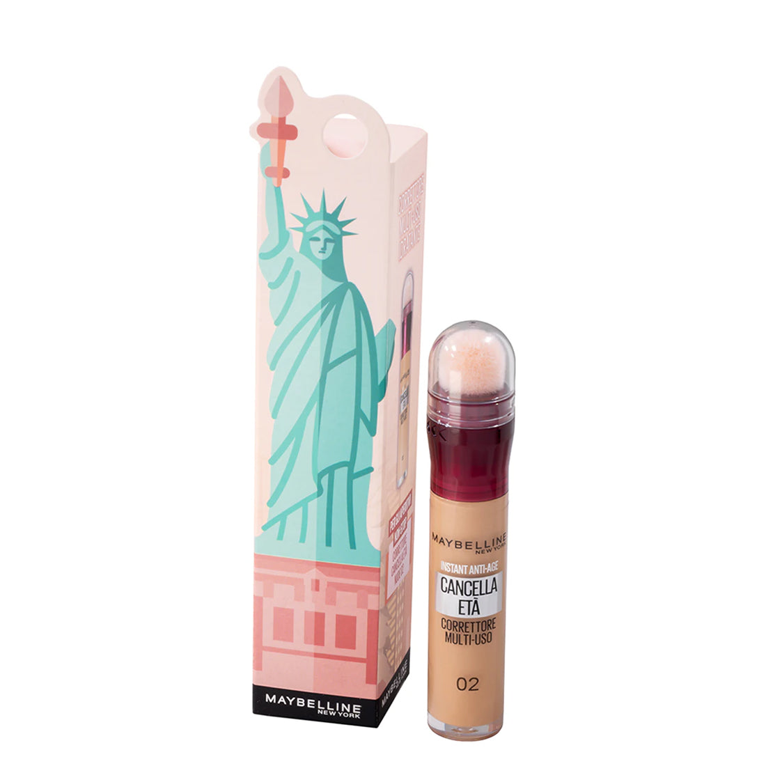 Confezione make up in the city Correttore Cancella età 02 Nude_MAY13741_Maybelline