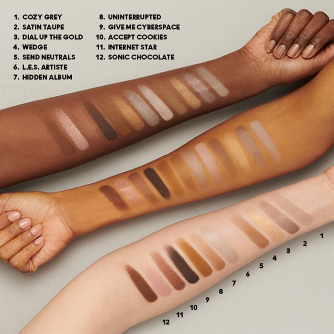 Connect In Color Eye Shadow Palette Palette Ombretti Unfiltered Nudes_MACST2N_MAC-2