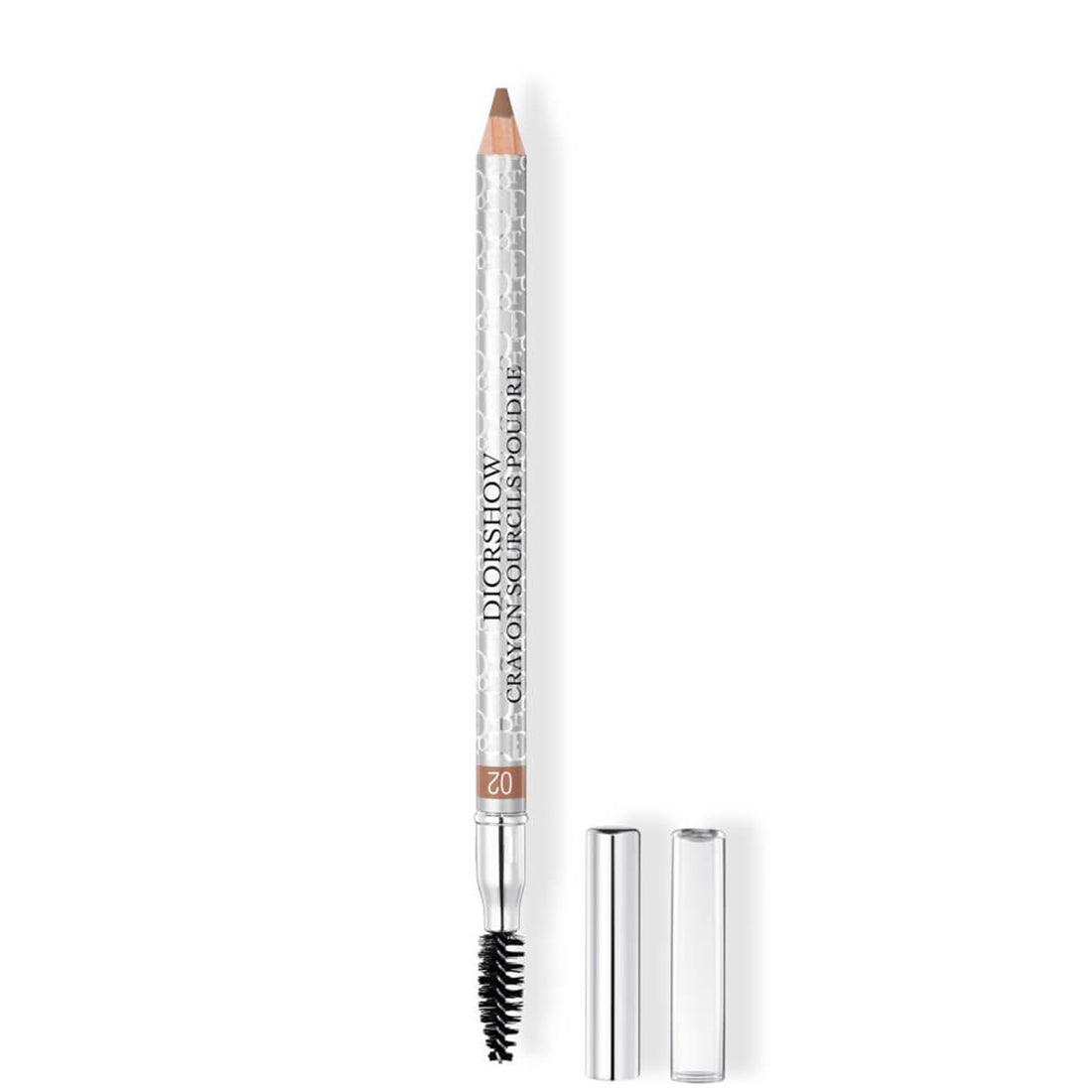 Crayon Sourcils Poudre Matita per sopracciglia waterproof mina effetto polvere spazzolino e temperino inclusi 02 Chestnut_CDC015600002_Dior